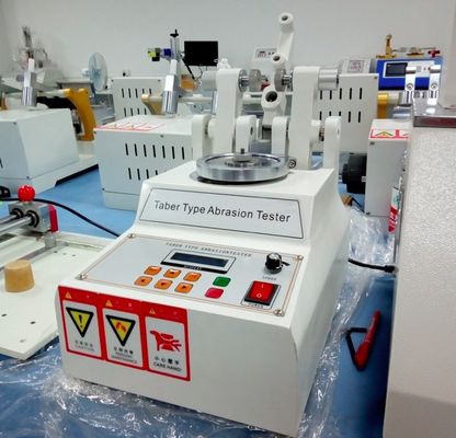 ISO9001 Taber Abrasion Tester For High-Drukplak het Testen